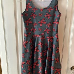 NWT Stranger Things Dress - Gray and Red size M